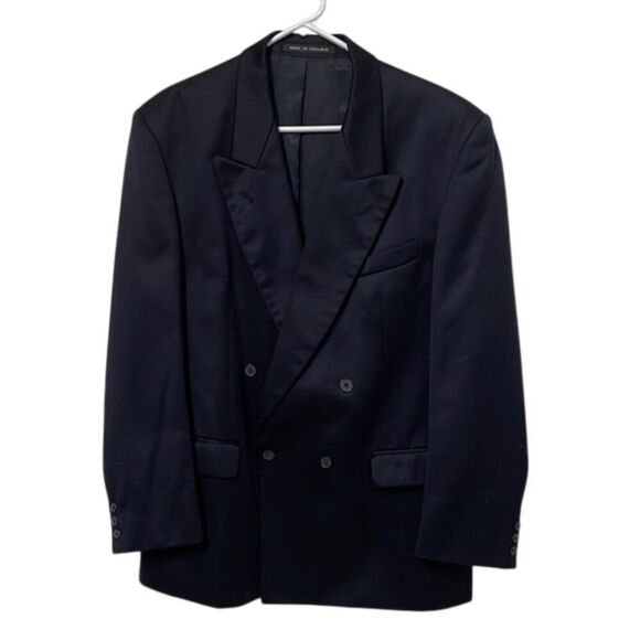 Alexandre Other - Alexandre Blue Wool Double Breasted Blazer Made in England 42?